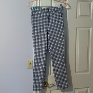 Hollister Plaid Pants